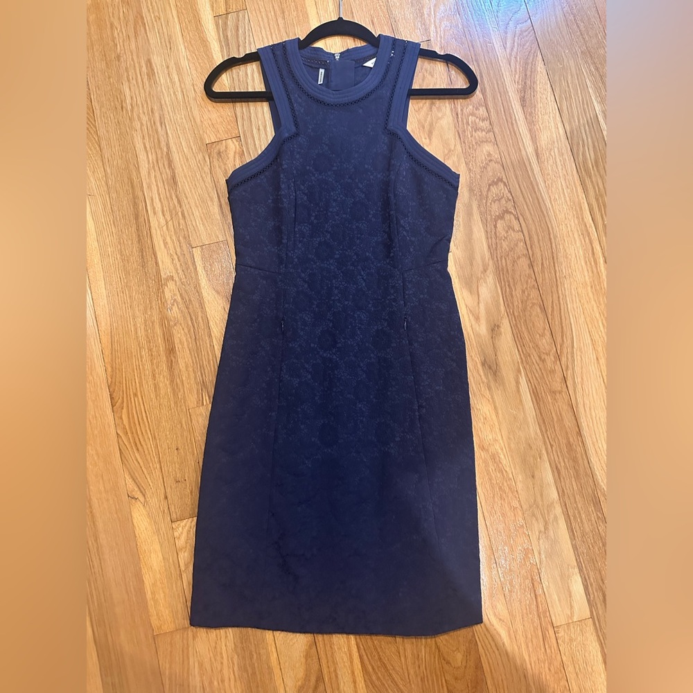 Rebecca Taylor dark blue dress. Size 0